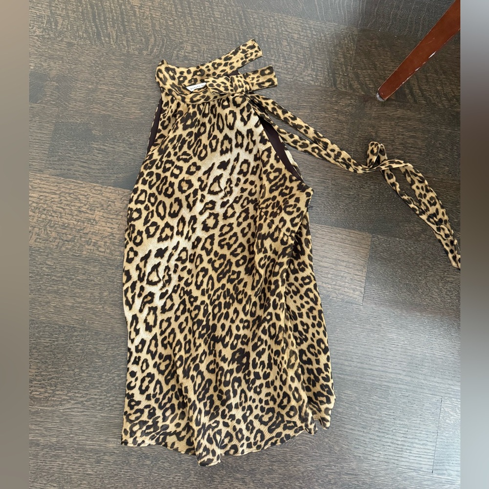 Banana republic cheetah top
